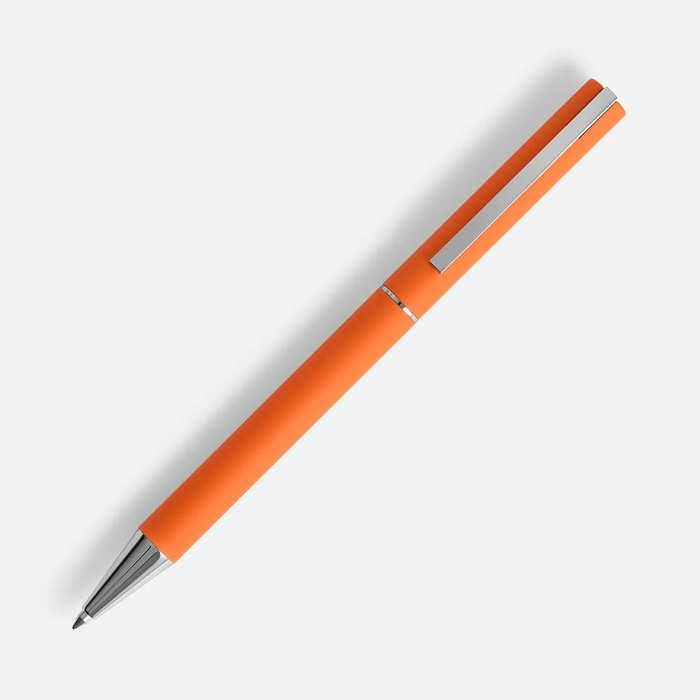 Ручка шариковая Blade Soft Touch, оранжевая фото 3