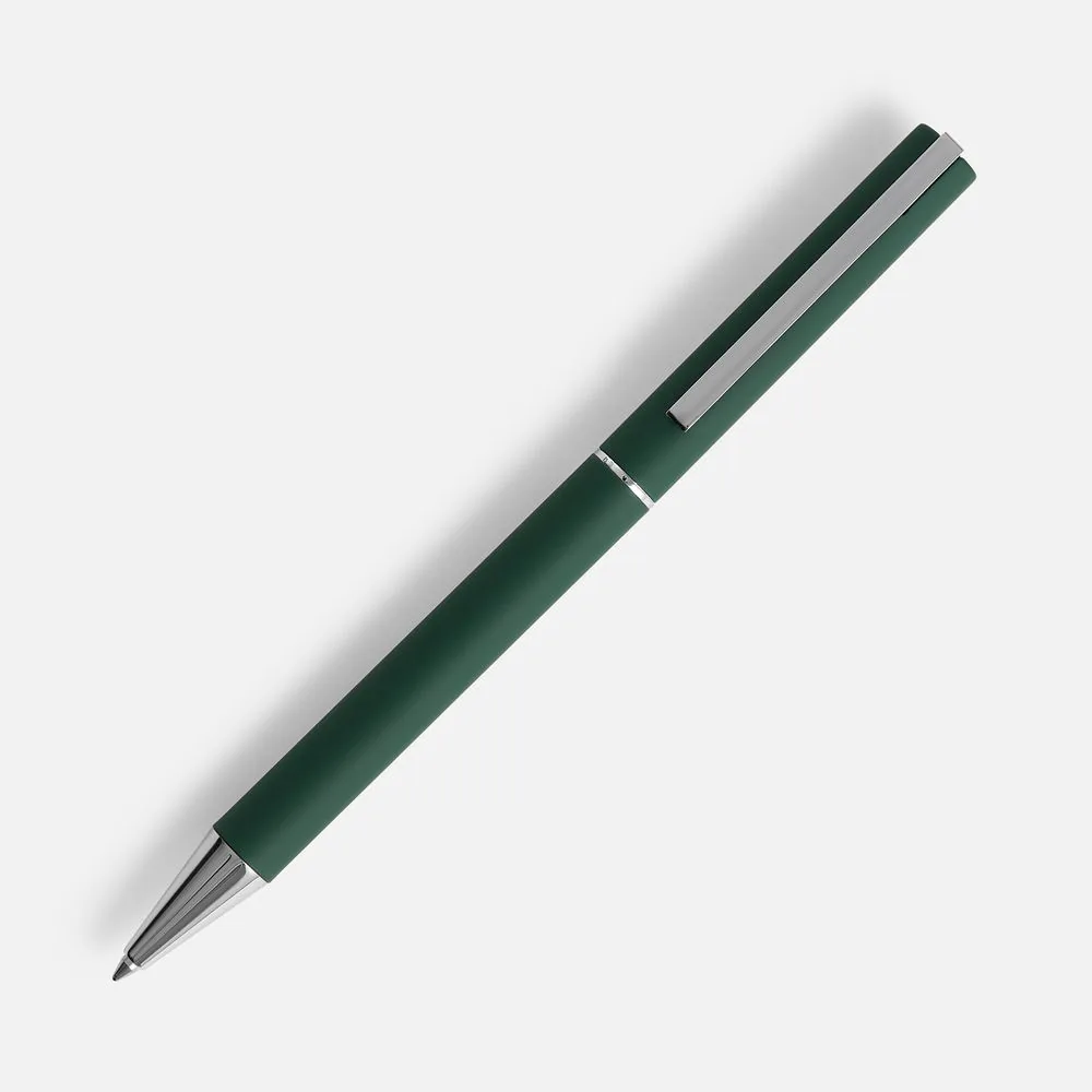 Ручка шариковая Blade Soft Touch, зеленая фото 3