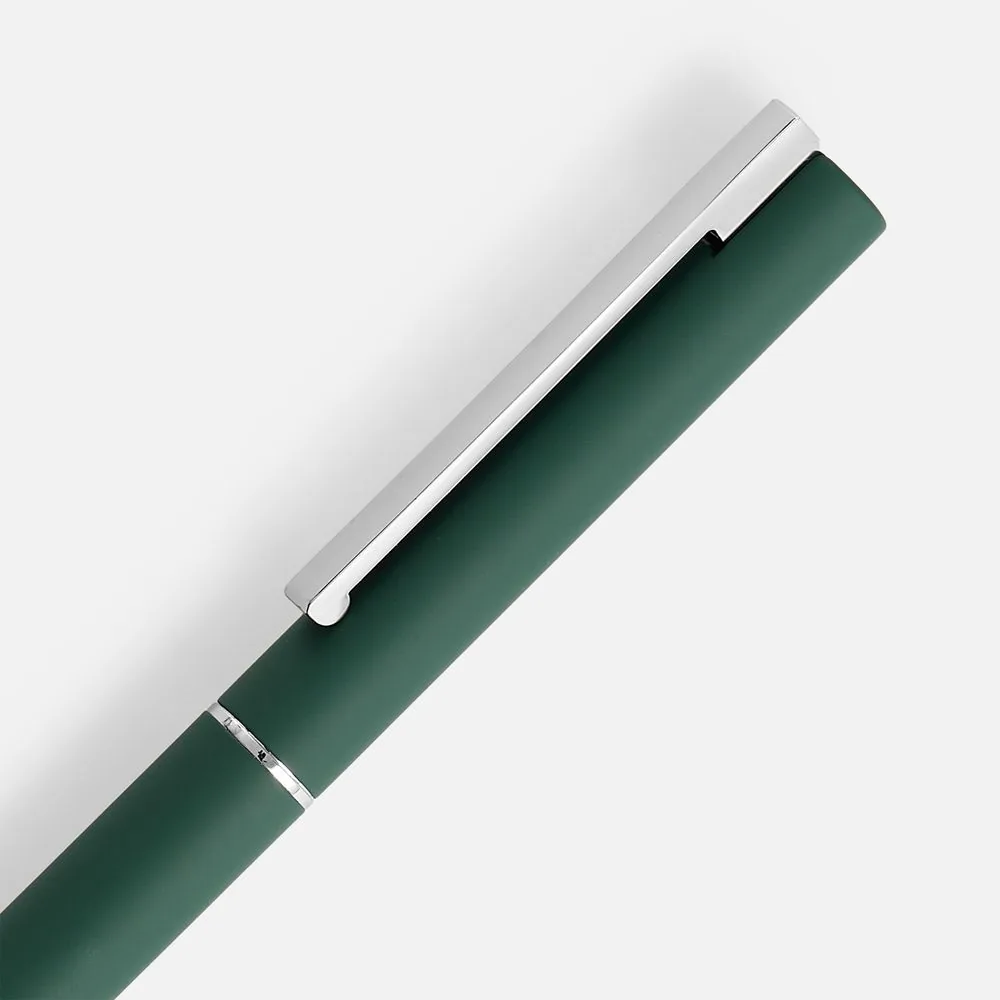Ручка шариковая Blade Soft Touch, зеленая фото 4