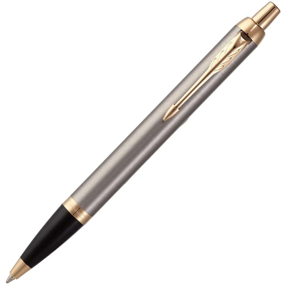 Ручка шариковая Parker IM Core K321 Brushed Metal GT M фото 5