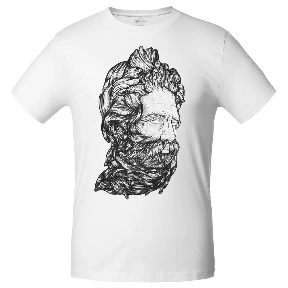 Футболка Tattoo, белая, размер S фото 3