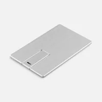 Флешка Platinum Card, 32 Гб, серебристая фото 2