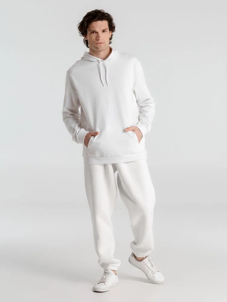 Толстовка с капюшоном унисекс Hoodie, белая, размер 3XL фото 10