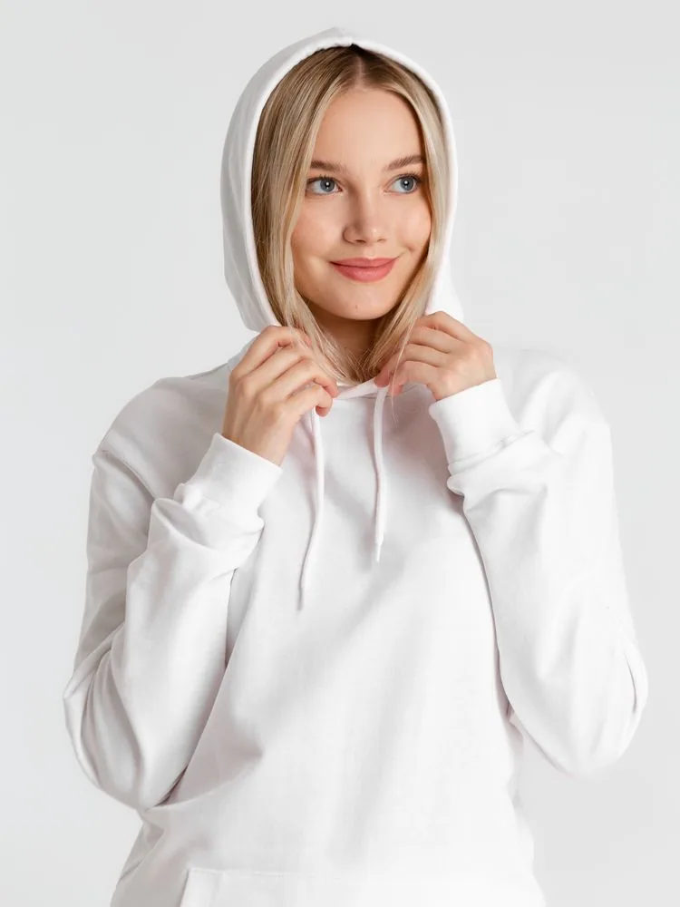 Толстовка с капюшоном унисекс Hoodie, белая, размер 4XL фото 12