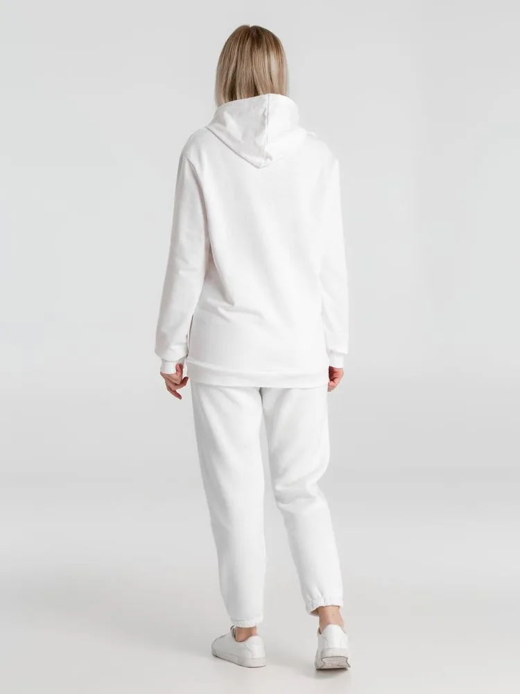 Толстовка с капюшоном унисекс Hoodie, белая, размер 4XL фото 15