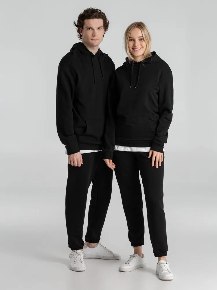 Толстовка с капюшоном унисекс Hoodie, черная, размер 4XL фото 15