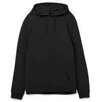 Толстовка с капюшоном унисекс Hoodie, черная, размер XS фото 2