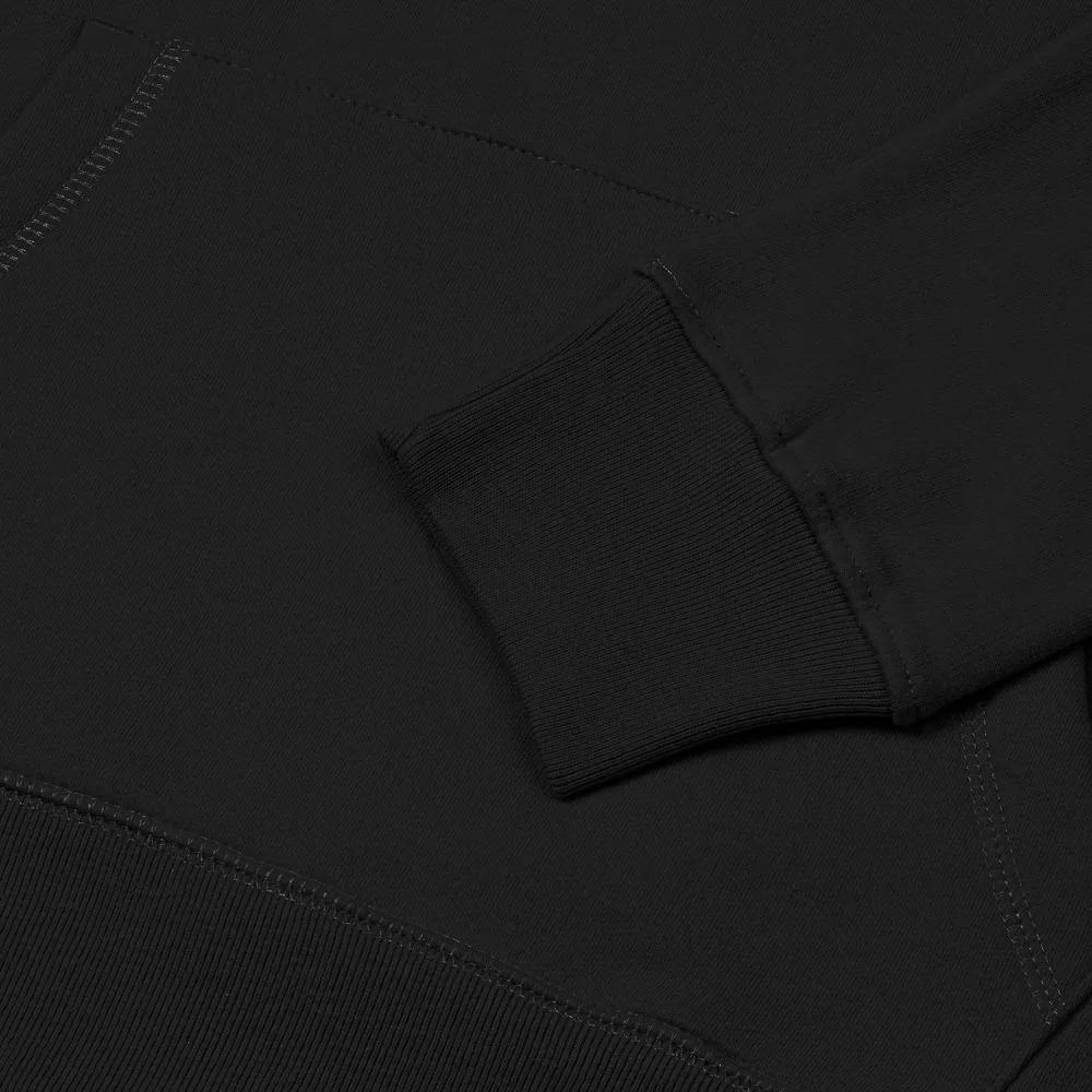 Толстовка с капюшоном унисекс Hoodie, черная, размер XS фото 5