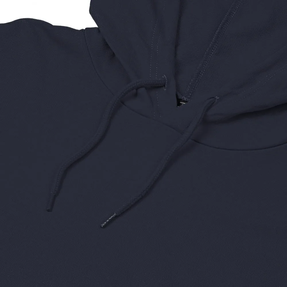 Толстовка с капюшоном унисекс Hoodie, темно-синяя, размер XL фото 4