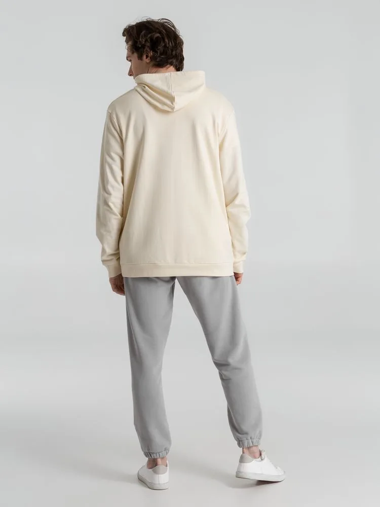Толстовка с капюшоном унисекс Hoodie, светло-желтая, размер S фото 14