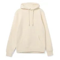 Толстовка с капюшоном унисекс Hoodie, светло-желтая, размер 3XL фото 2
