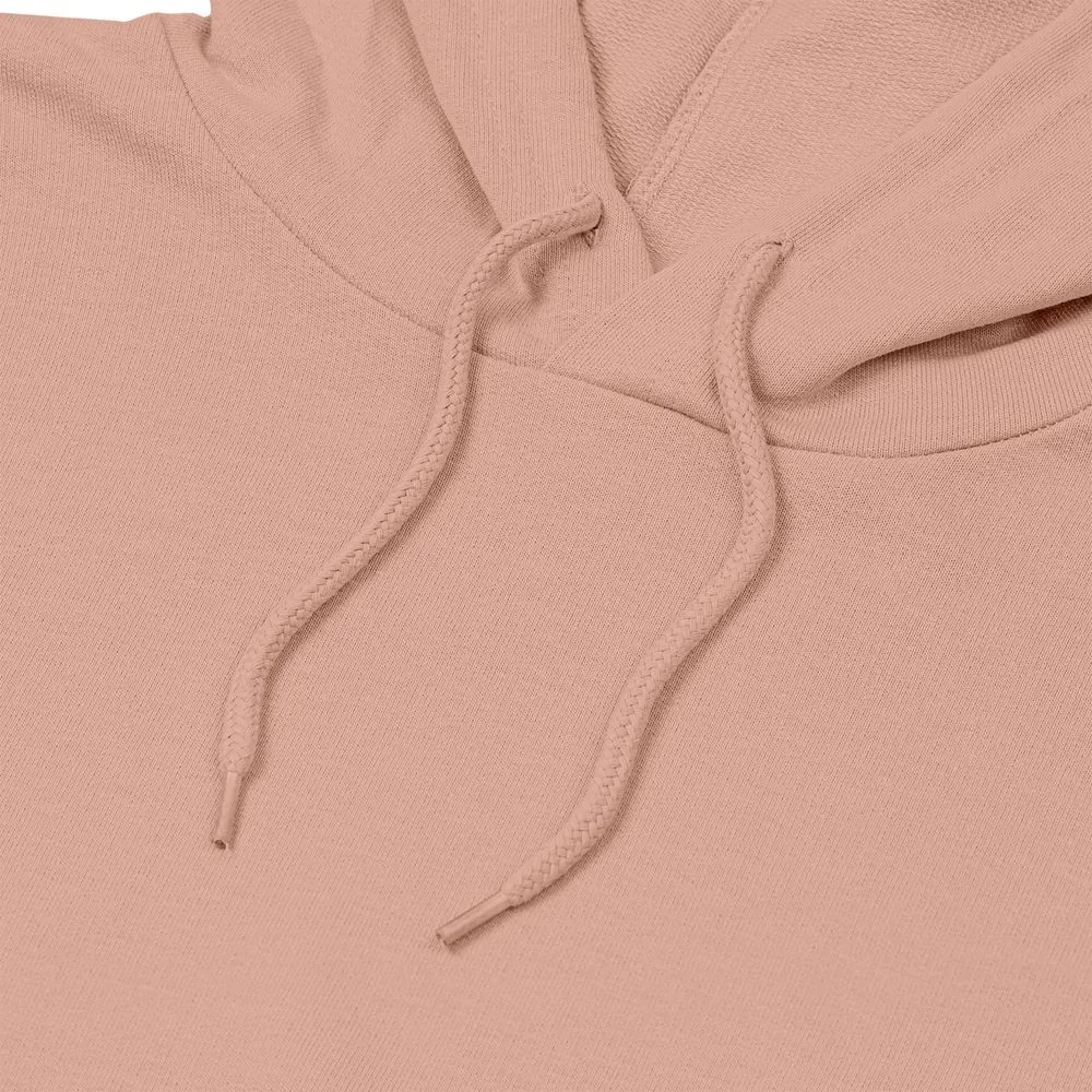 Толстовка с капюшоном унисекс Hoodie, бежевая (nude), размер XS фото 4