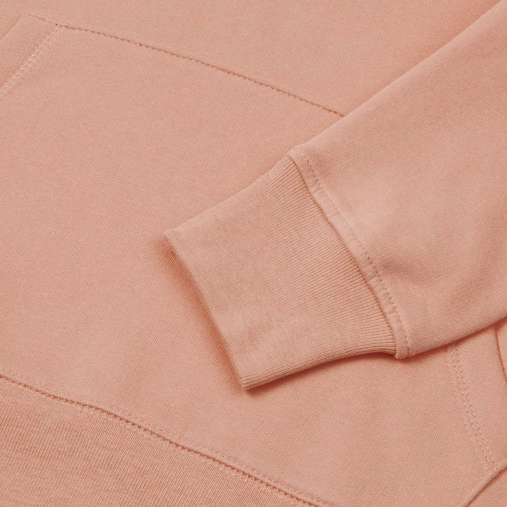 Толстовка с капюшоном унисекс Hoodie, бежевая (nude), размер XS фото 5