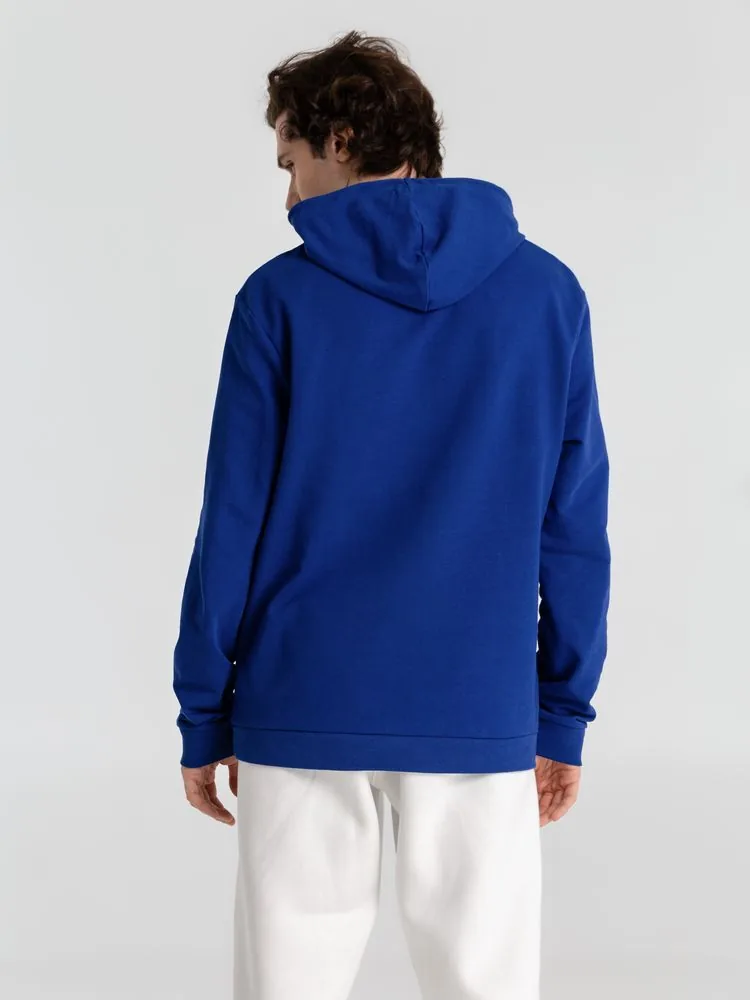 Толстовка с капюшоном унисекс Hoodie, ярко-синяя, размер S фото 13
