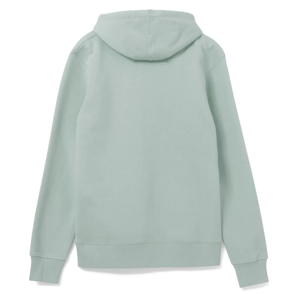 Толстовка с капюшоном унисекс Hoodie, серо-зеленая, размер S фото 3