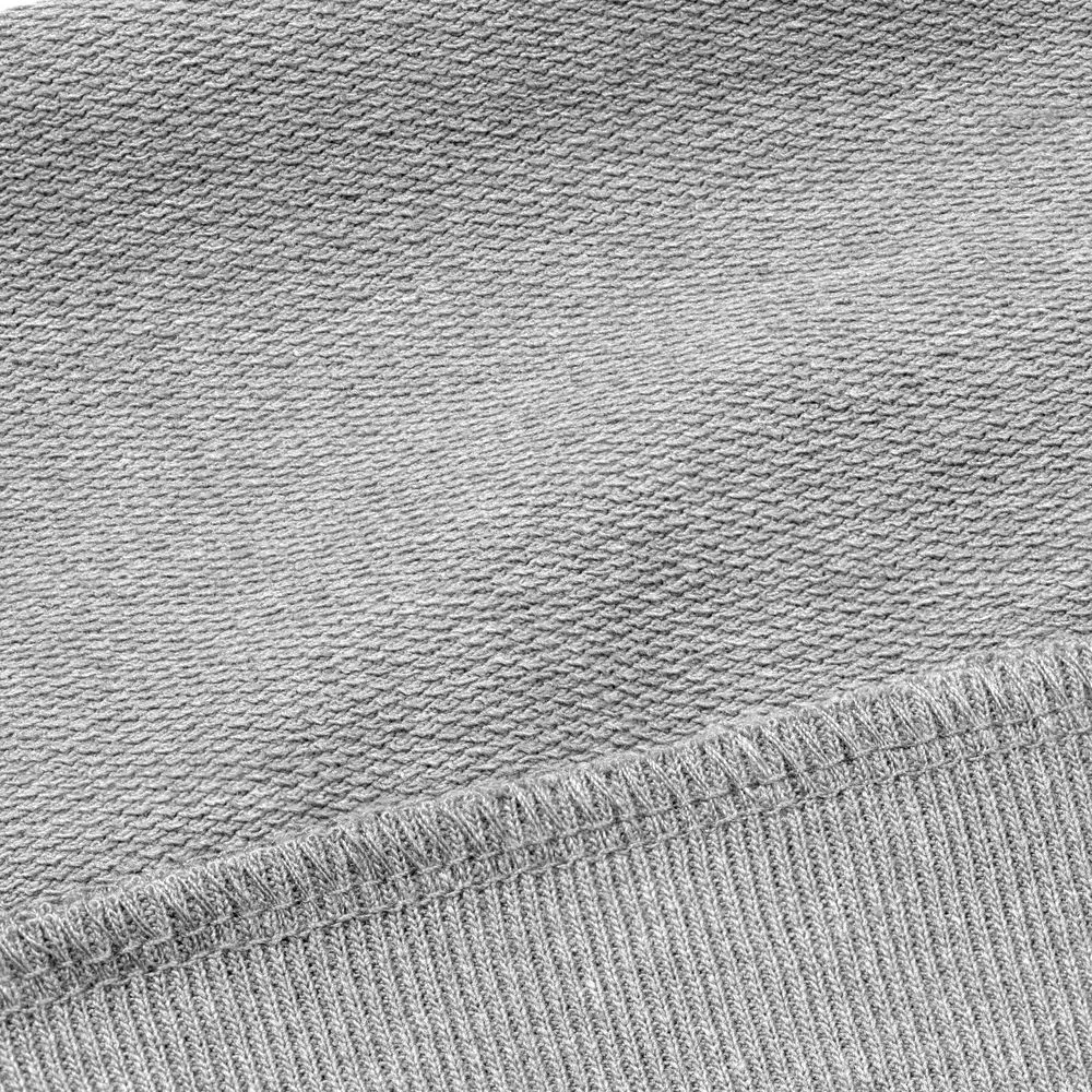 Толстовка с капюшоном унисекс Hoodie, серый меланж, размер S фото 6