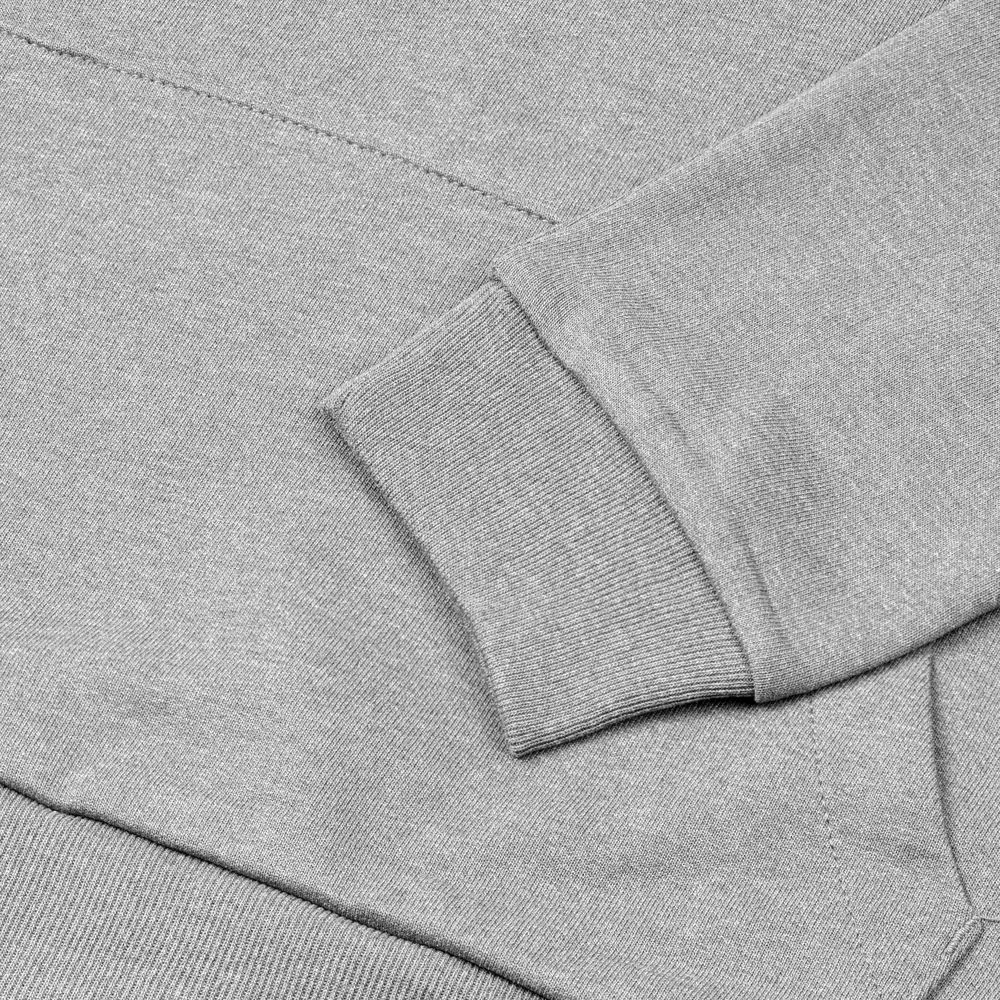 Толстовка с капюшоном унисекс Hoodie, серый меланж, размер XXL фото 5