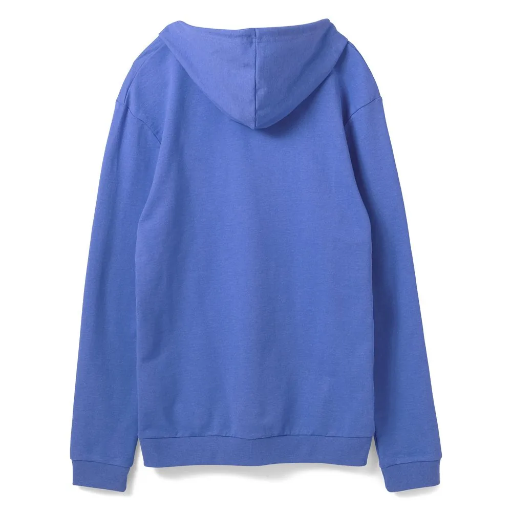 Толстовка с капюшоном унисекс Hoodie, ярко-синий меланж, размер XS фото 3