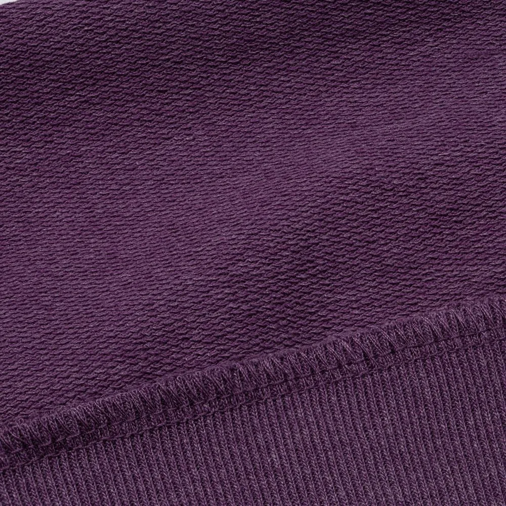 Толстовка с капюшоном унисекс Hoodie, фиолетовый меланж, размер S фото 6