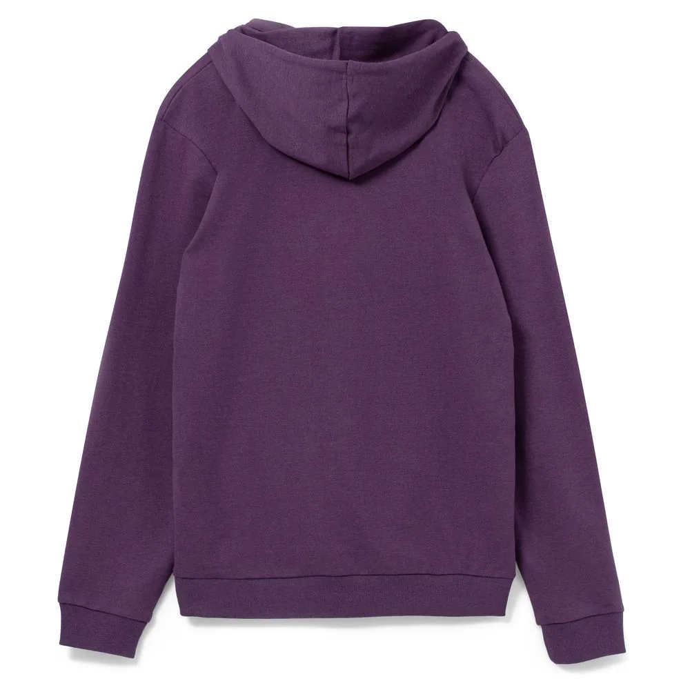 Толстовка с капюшоном унисекс Hoodie, фиолетовый меланж, размер XS фото 3