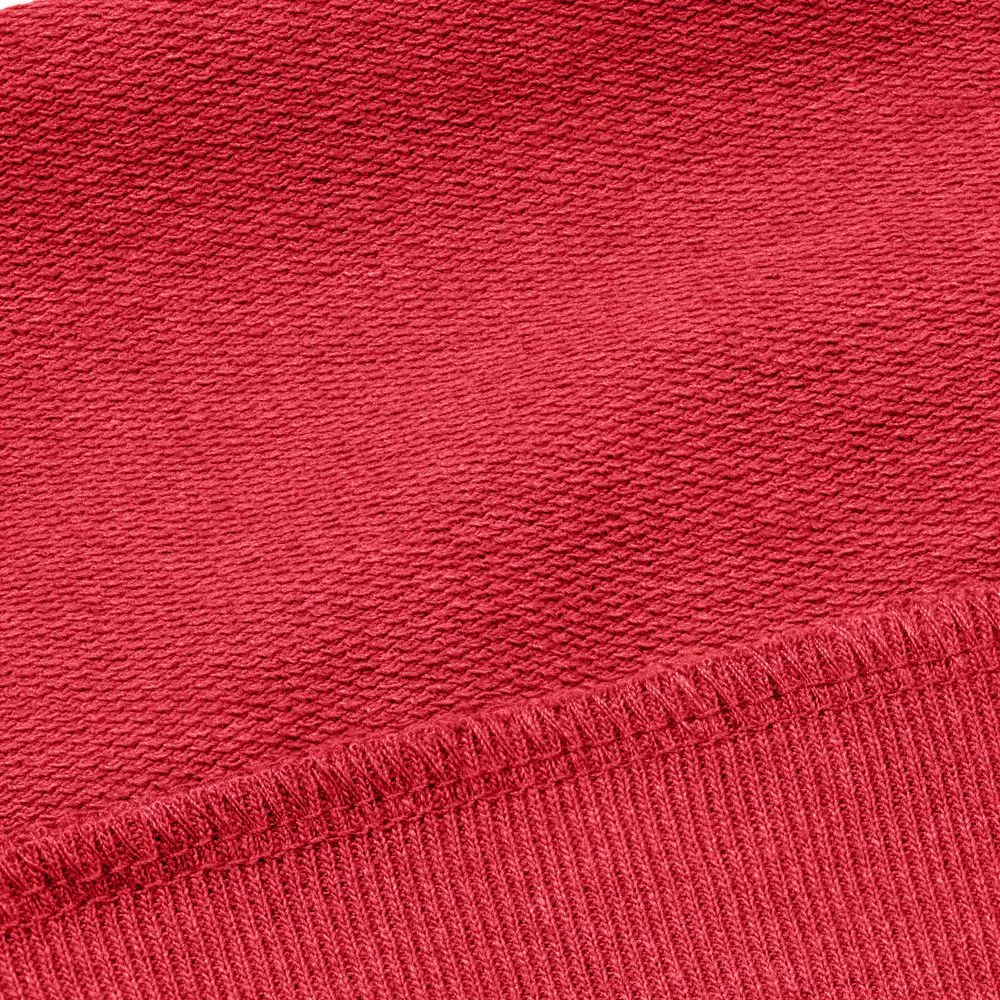 Толстовка с капюшоном унисекс Hoodie, красный меланж, размер S фото 6