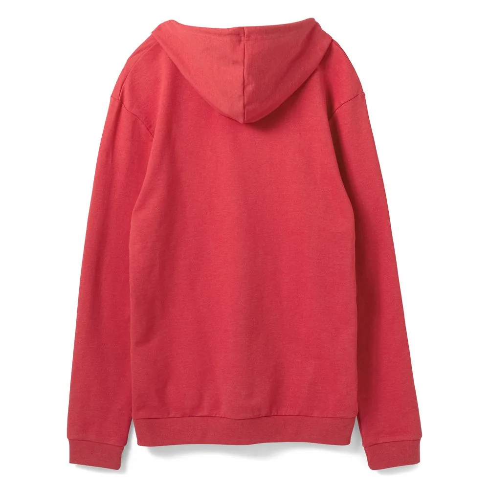 Толстовка с капюшоном унисекс Hoodie, красный меланж, размер XXL фото 3