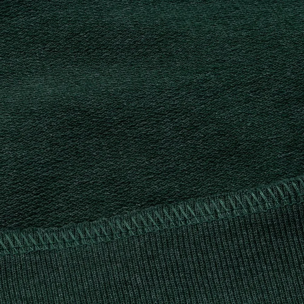 Толстовка с капюшоном унисекс Hoodie, темно-зеленый меланж, размер XS фото 6