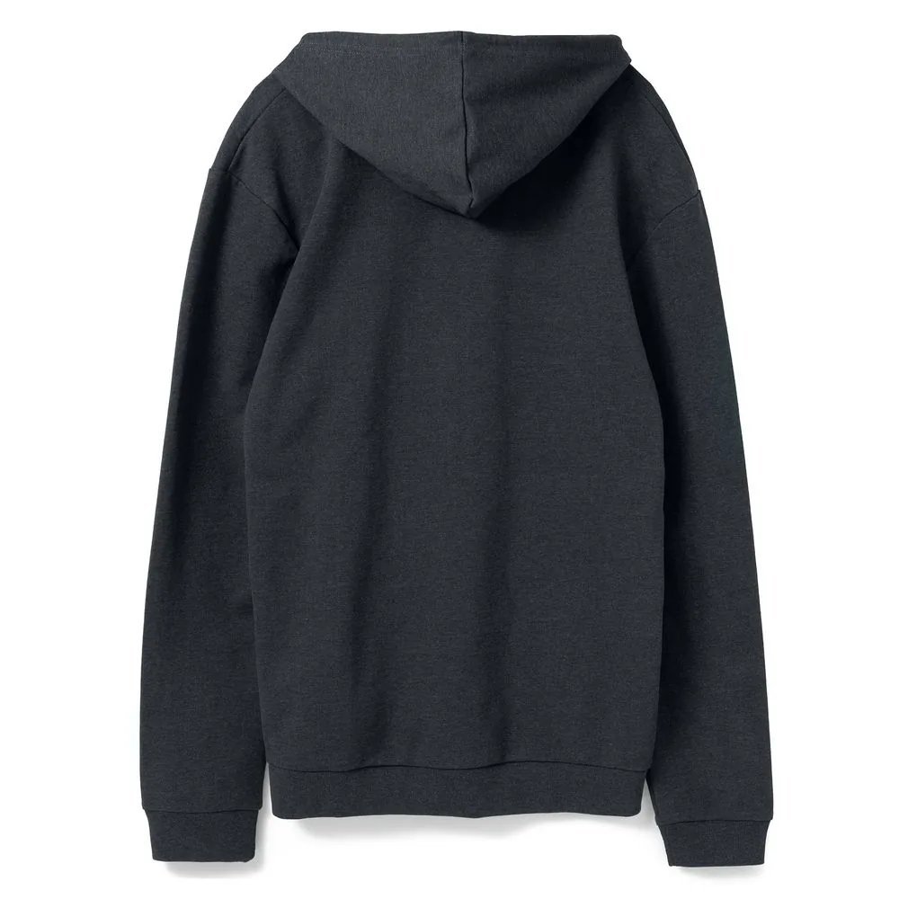 Толстовка с капюшоном унисекс Hoodie, темно-серая, размер S фото 3