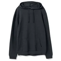 Толстовка с капюшоном унисекс Hoodie, темно-серая, размер XS фото 2