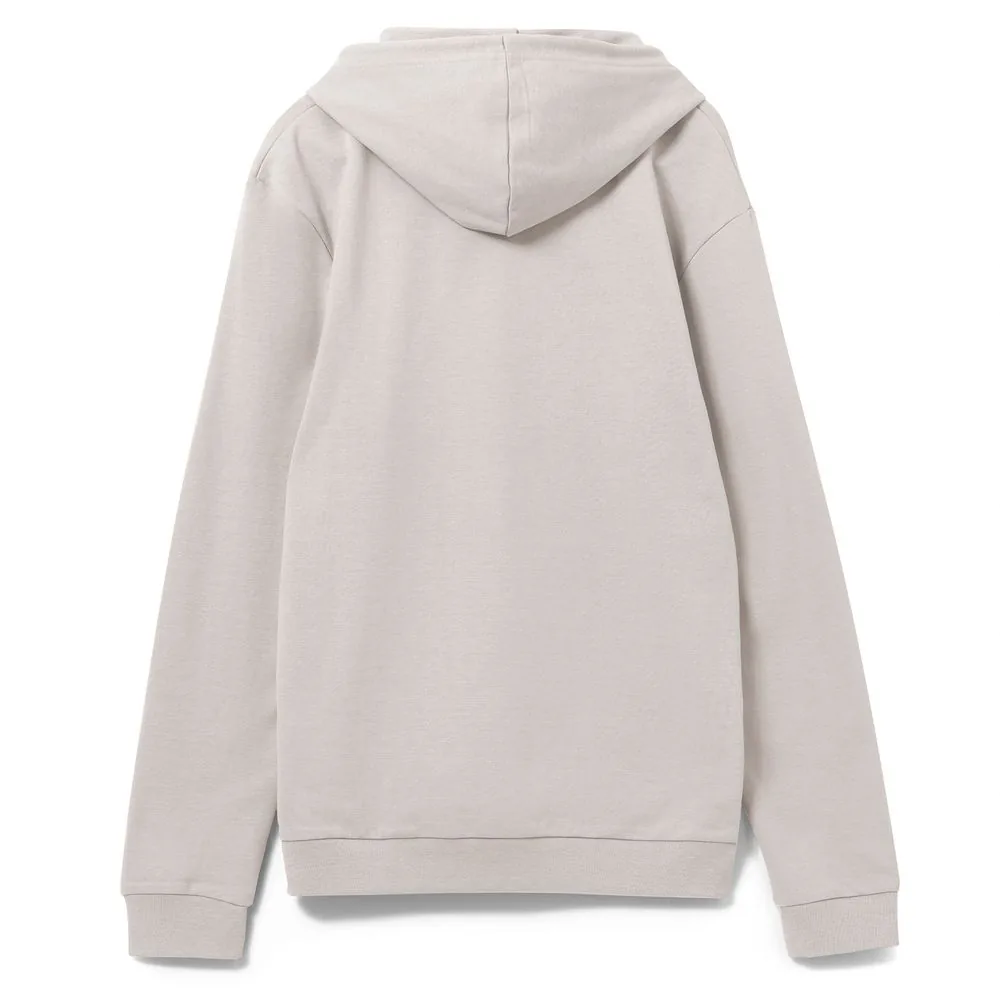 Толстовка с капюшоном унисекс Hoodie, дымчато-серая, размер XXL фото 3
