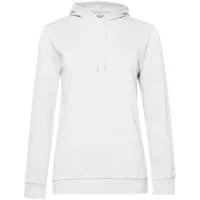 Толстовка с капюшоном женская Hoodie, белая, размер M фото 2