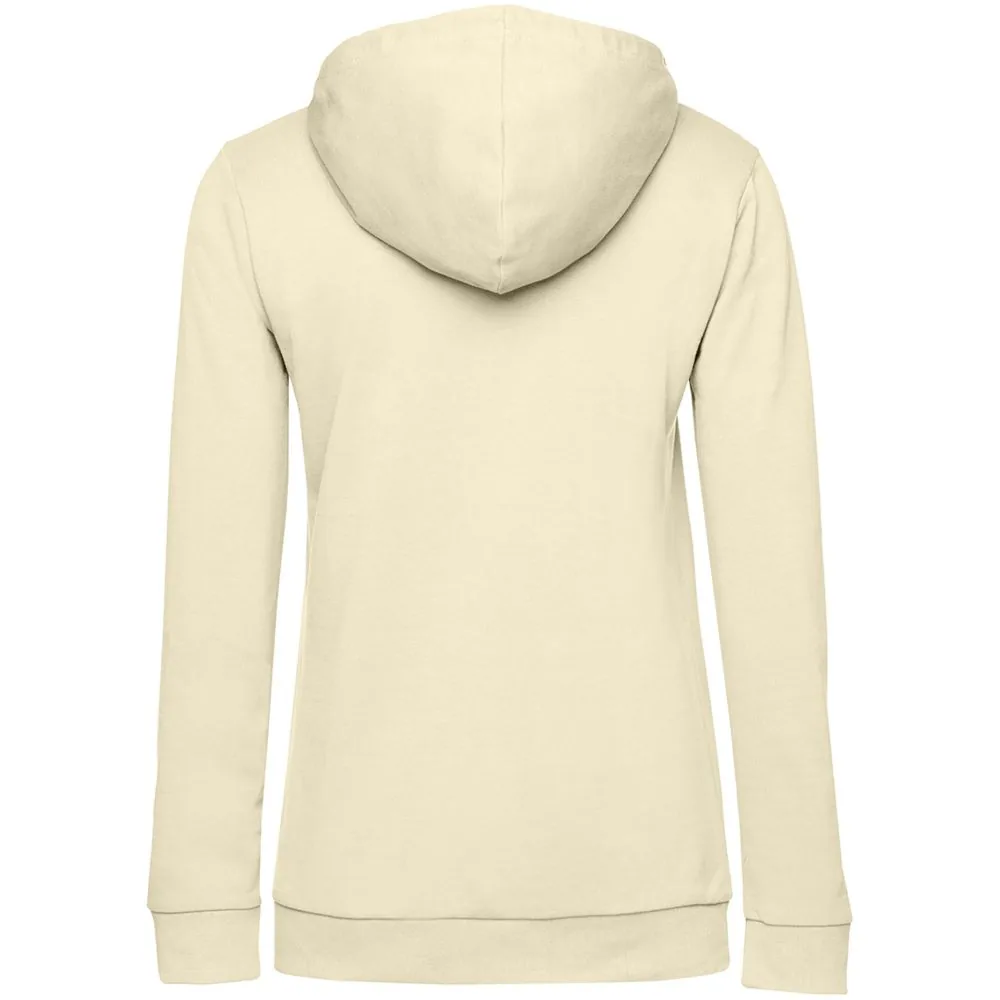 Толстовка с капюшоном женская Hoodie, светло-желтая, размер L фото 3