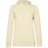 Толстовка с капюшоном женская Hoodie, светло-желтая, размер S фото 2