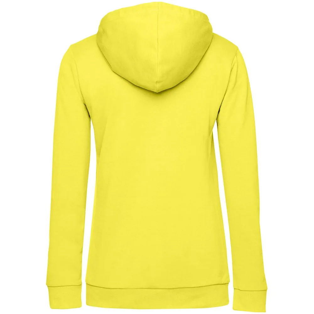 Толстовка с капюшоном женская Hoodie, желтая, размер M фото 3