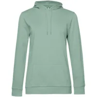 Толстовка с капюшоном женская Hoodie, серо-зеленая, размер XL фото 2