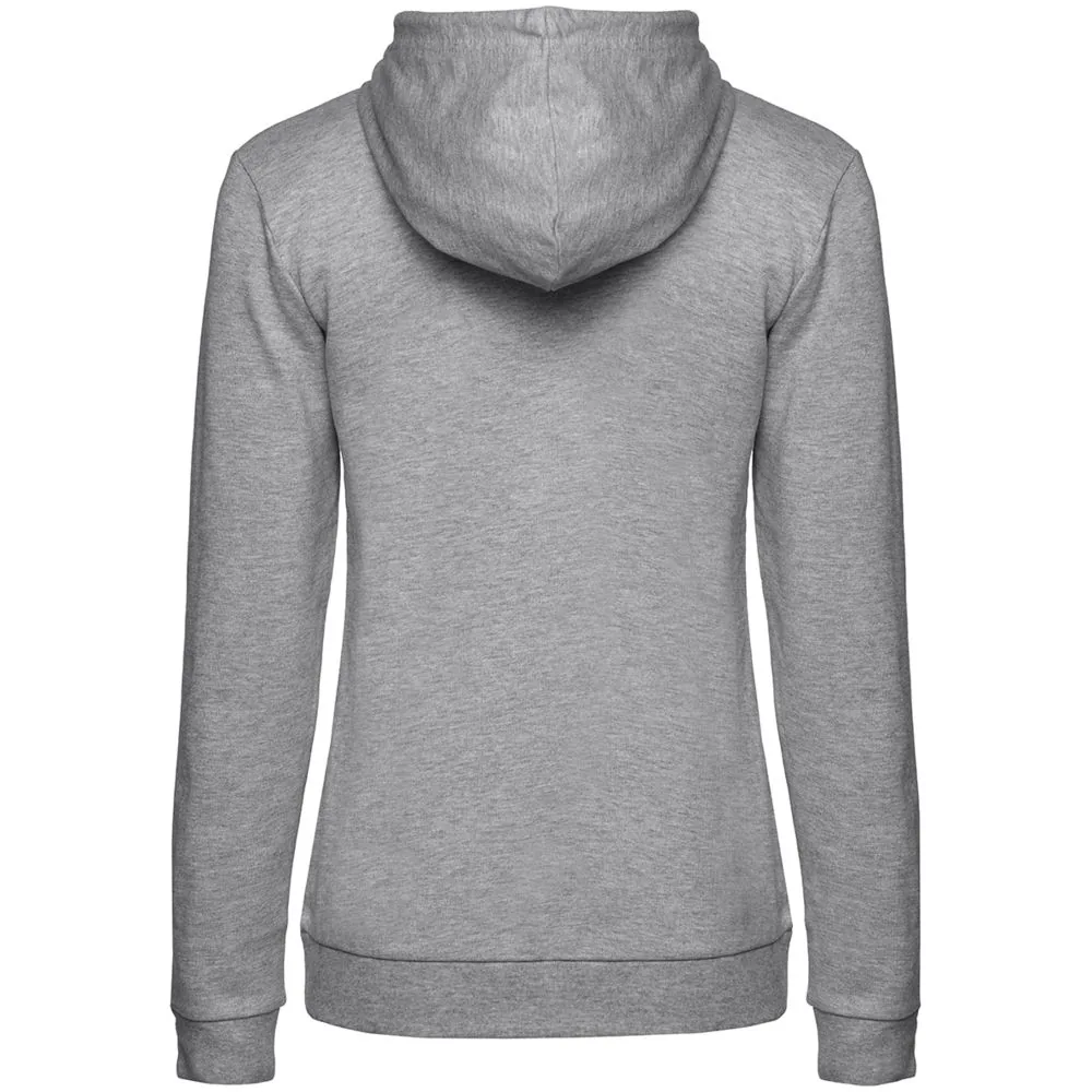 Толстовка с капюшоном женская Hoodie, серый меланж, размер XXL фото 3
