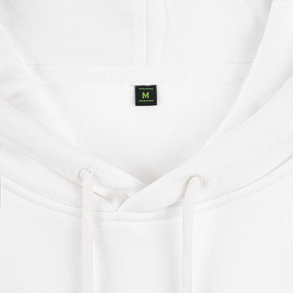 Толстовка с капюшоном унисекс BNC Inspire (Organic), белая, размер 3XL фото 4