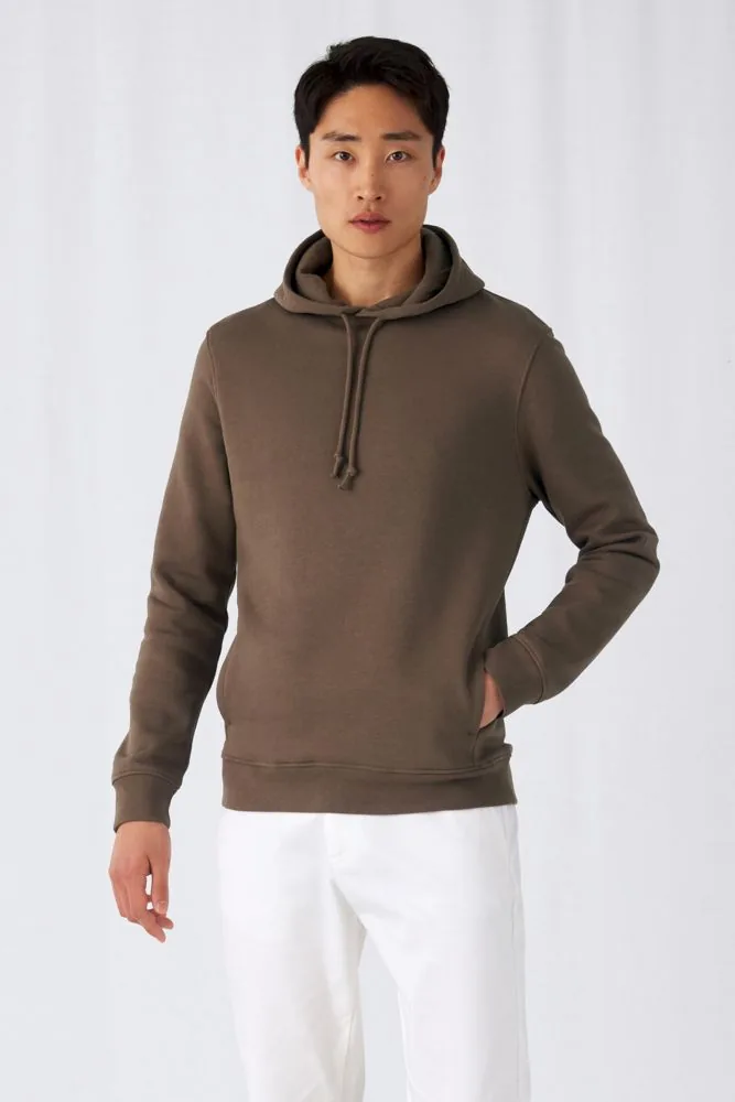 Толстовка с капюшоном унисекс BNC Inspire (Organic), зеленая, размер XL фото 7