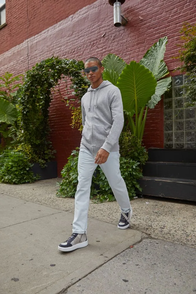 Толстовка на молнии с капюшоном унисекс BNC Inspire (Organic), черная, размер M фото 6