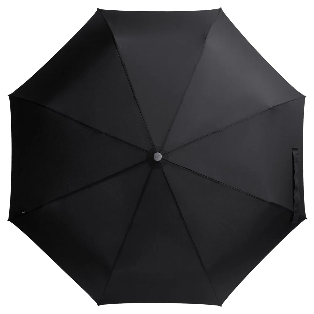 Зонт складной E.200, черный фото 3
