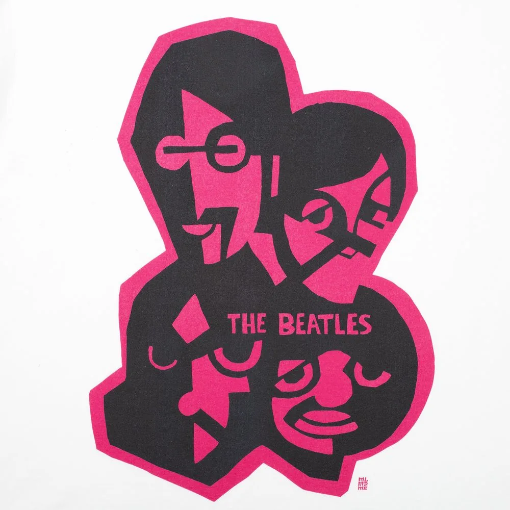 Футболка «Меламед. The Beatles», белая, размер S фото 5