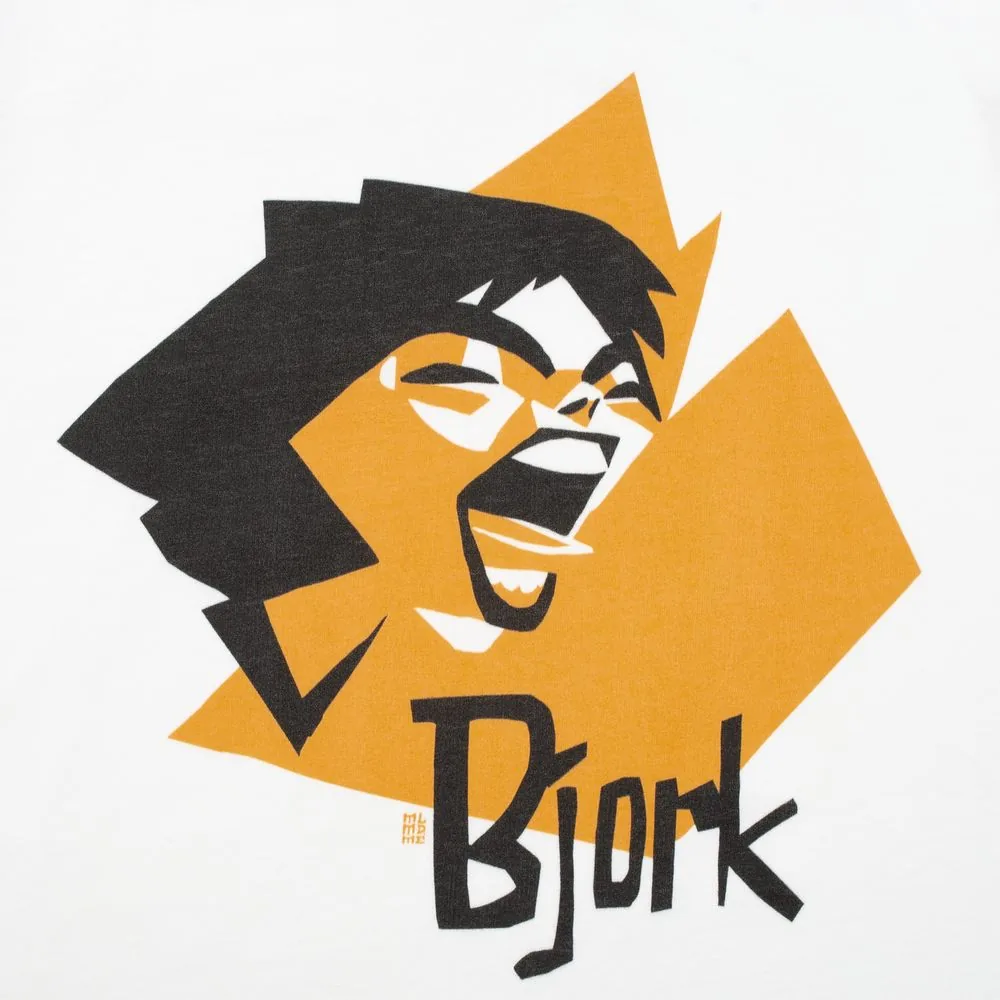 Футболка женская «Меламед. Bjork», белая, размер XL фото 4