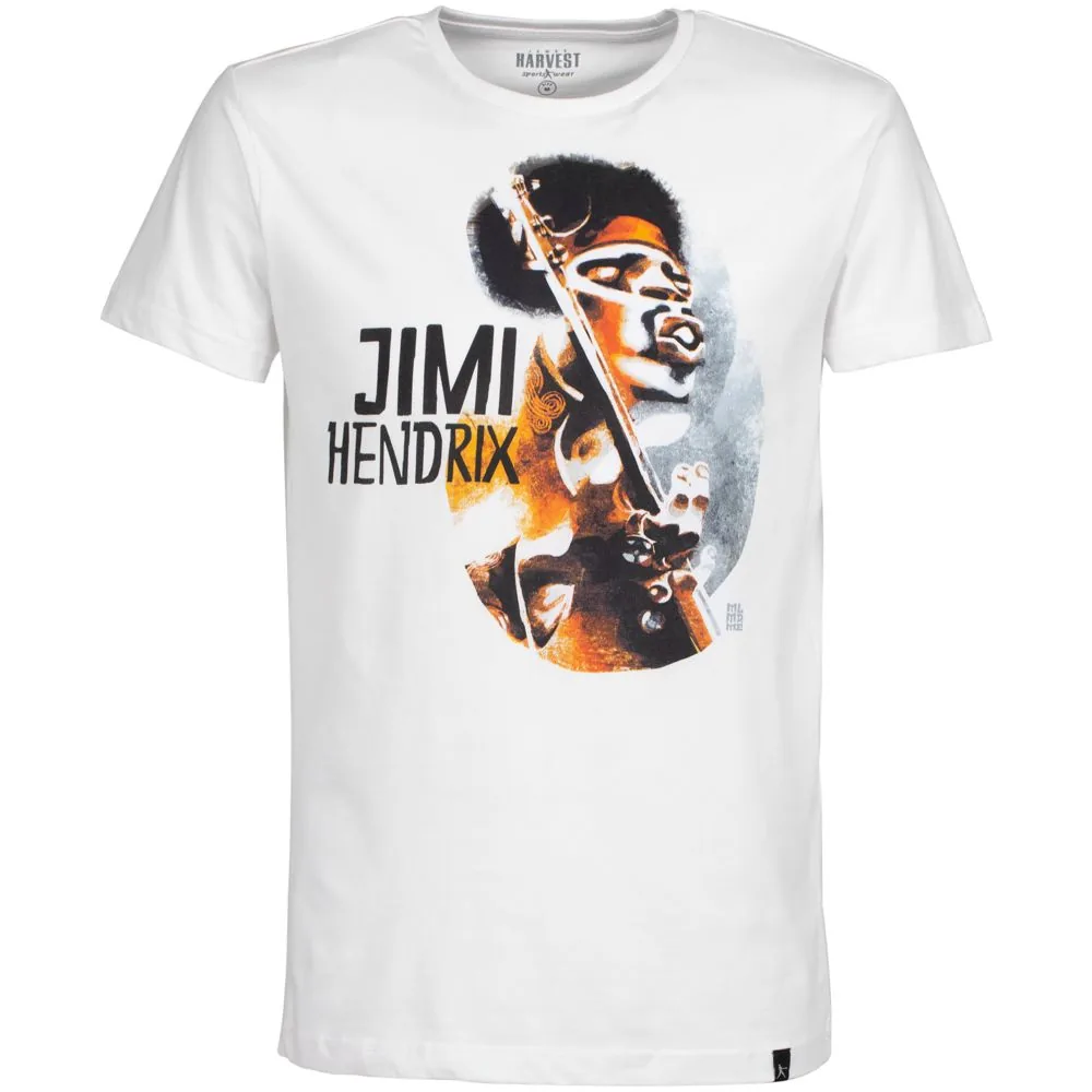 Футболка «Меламед. Jimi Hendrix», белая, размер XXL фото 3