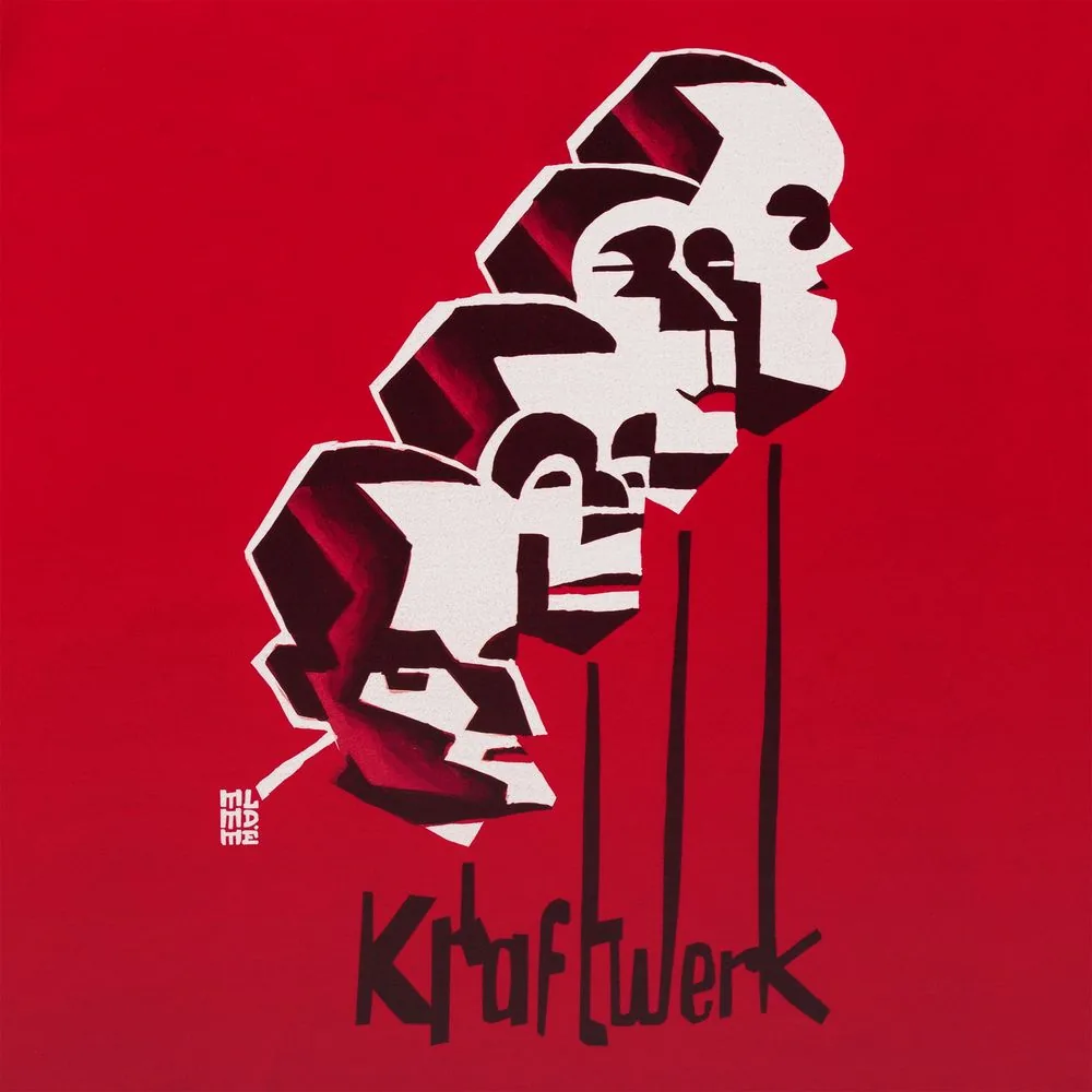 Футболка «Меламед. Kraftwerk», красная, размер S фото 4