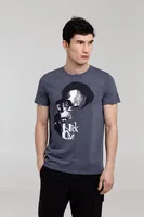 Футболка «Меламед. Nick Cave», темно-синий меланж, размер L фото 2