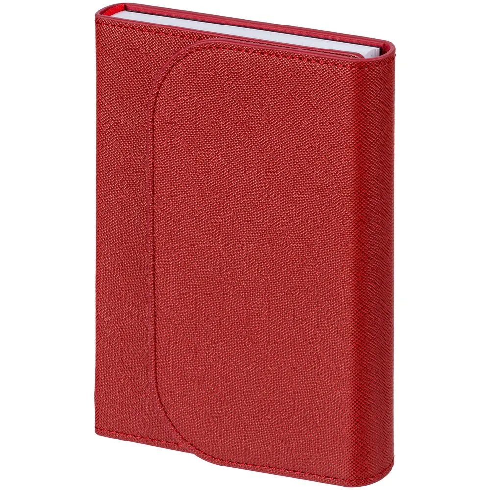 Ежедневник Clappy Mini, недатированный, красный фото 3