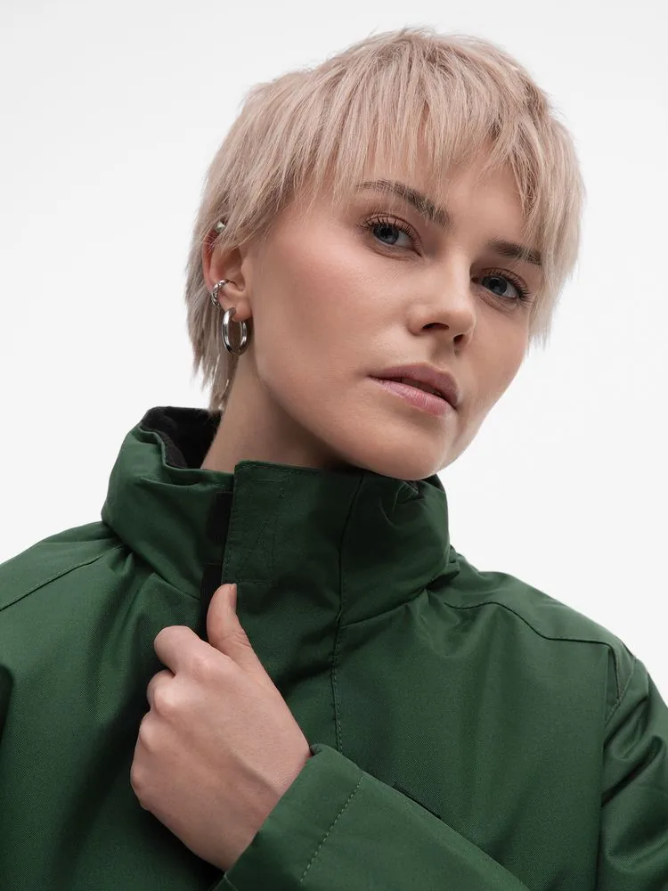 Куртка на стеганой подкладке Robyn, темно-зеленая, размер XXL фото 13