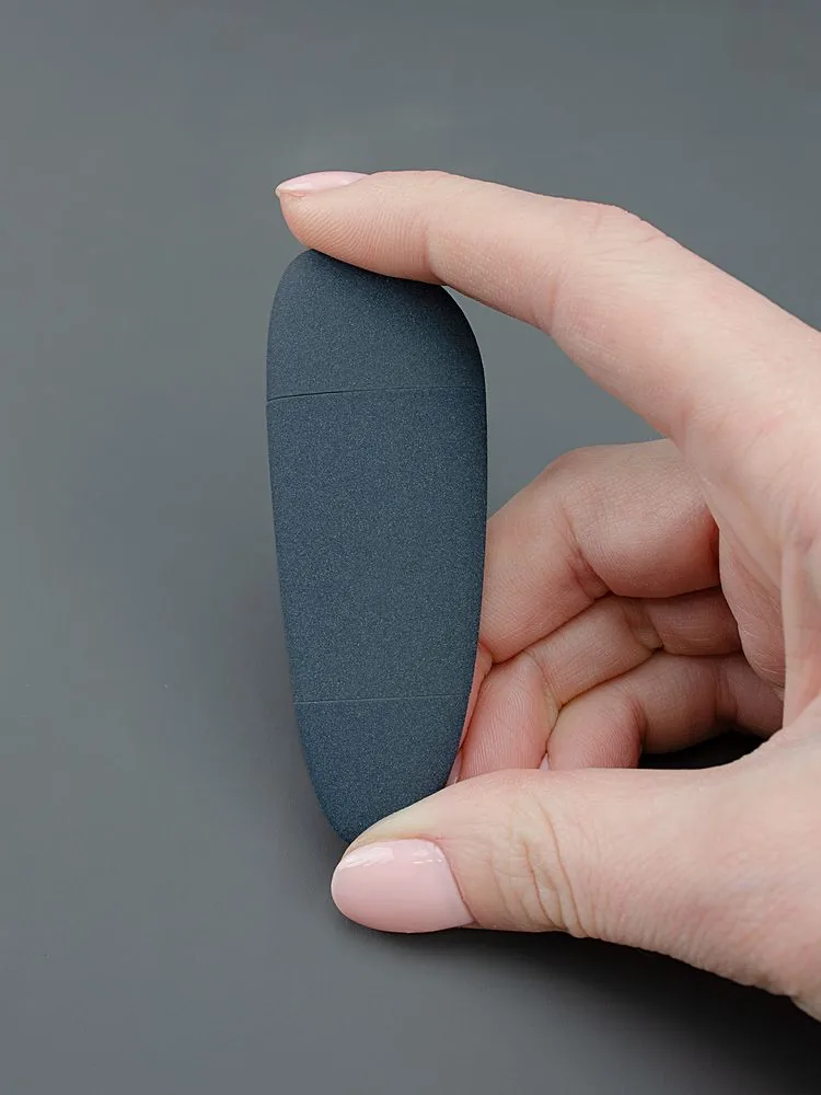 Флешка Pebble Universal, USB 3.0, серо-синяя, 32 Гб фото 9