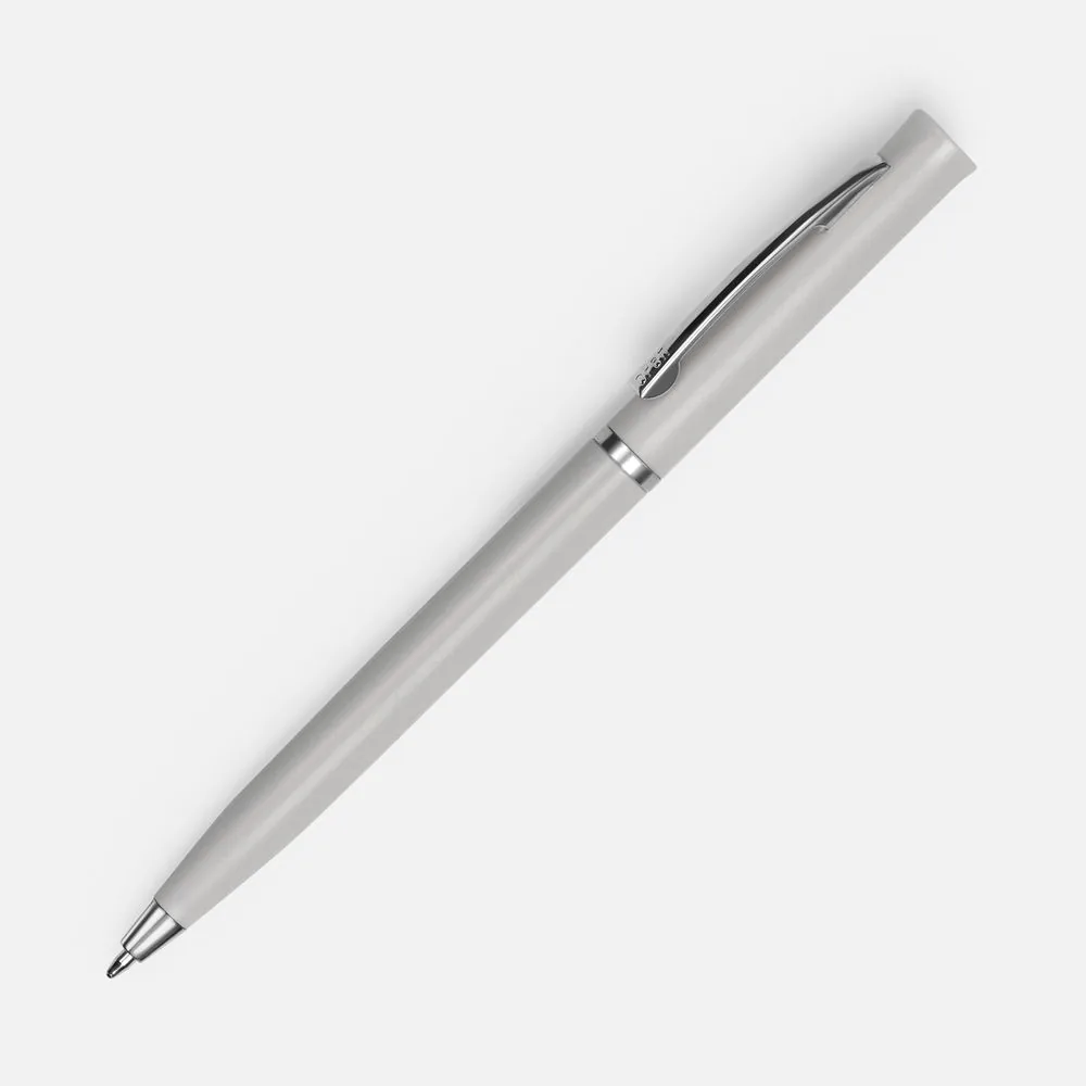 Ручка шариковая Euro Chrome, серая