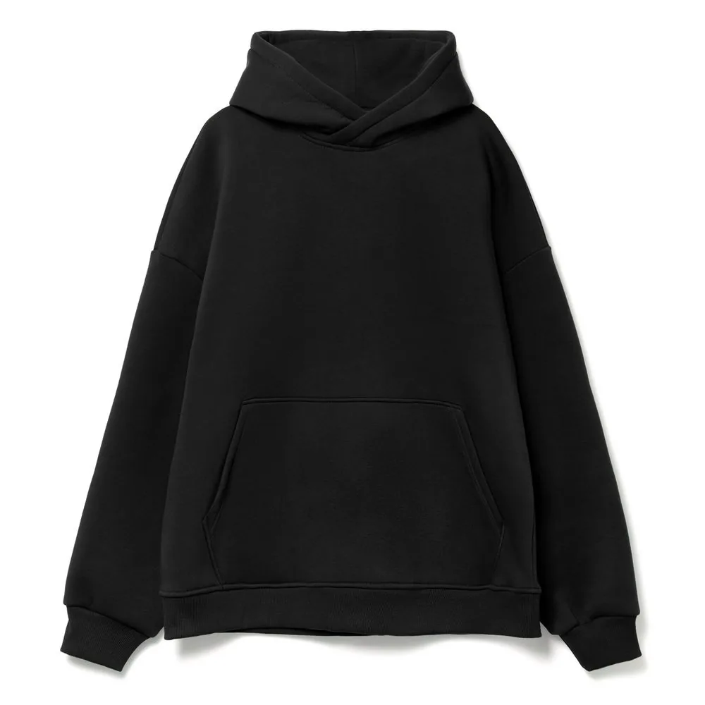 Худи Kulonga Oversize, черное, размер XL/XXL
